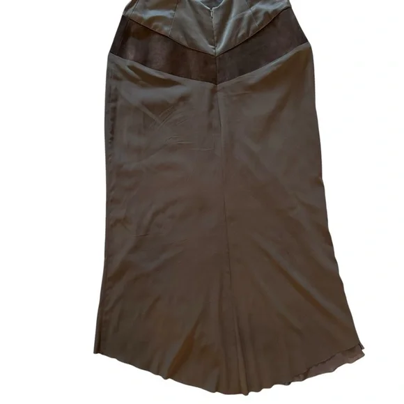 Nicole Miller Brown Midi Dress - Picture 6 of 11